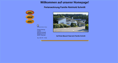 Desktop Screenshot of fewo-schmitt.de